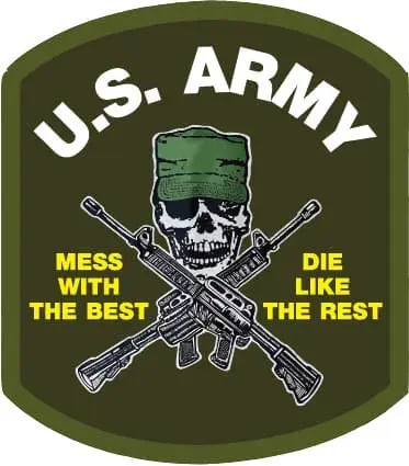 

Us tab morale US soldiers decal window truck motorcycle mobile phone shell mobile phone laptop door helmet trunk
