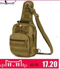 SINAIRSOFT спортивные охотничьи мужские военные тактические сумки MOLLE на одно плечо нейлоновые болотные нагрудные сумки унисекс LY0001 LY0002
