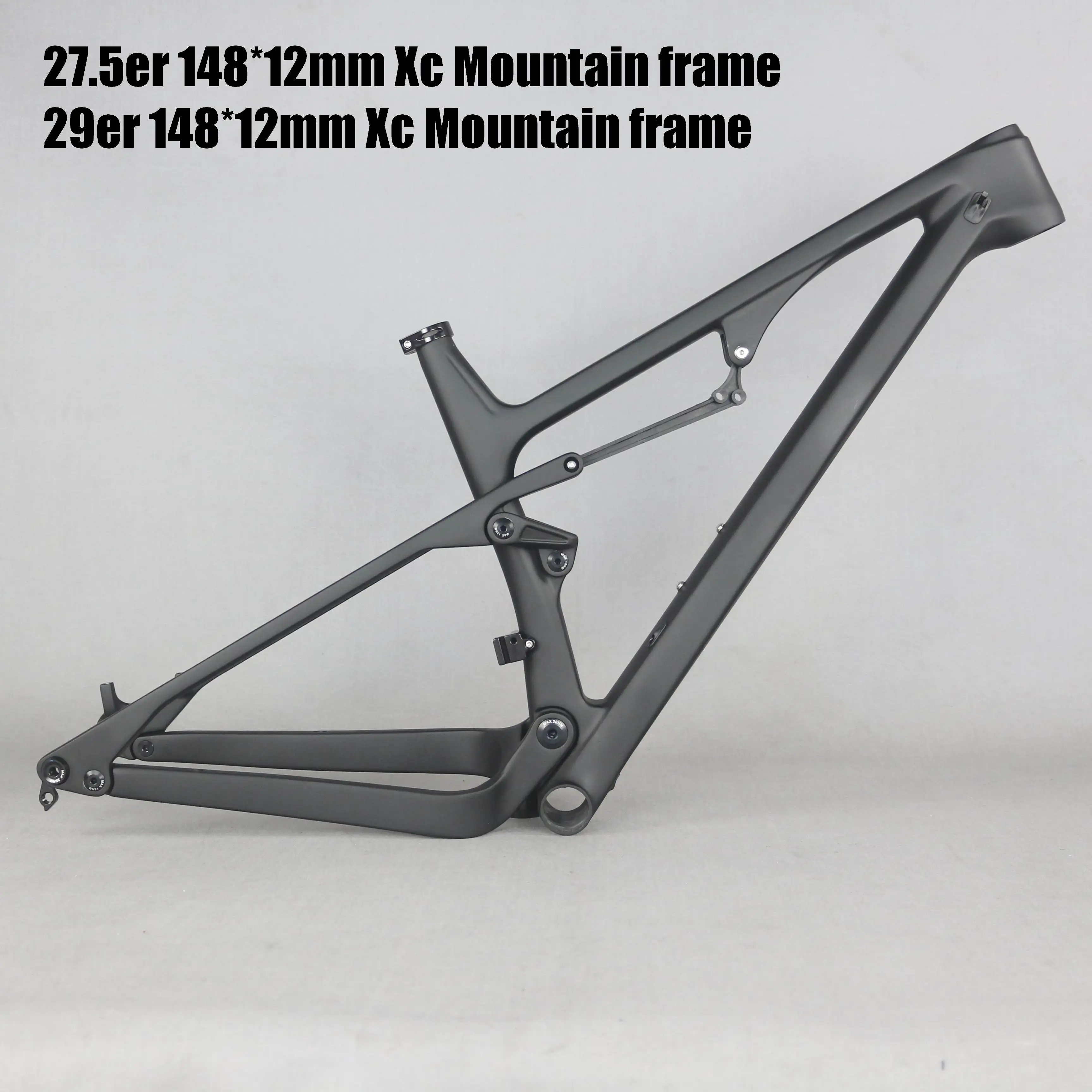 Горный велосипед с полной подвеской карбоновая рама XC горная углеродистая сталь