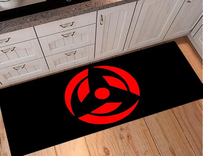 Аниме Длинный напольный коврик Придверный ковер для комнаты кухни дома сада