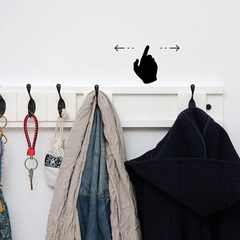 Bahmetev настенные деревянные Крючки двери скандинавский деревянный угловой шкаф