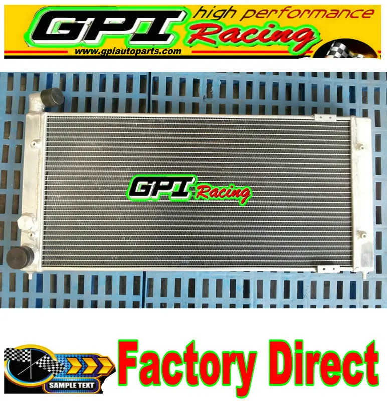 GPI racing полностью алюминиевый радиатор для VW Golf 2 Corrado VR6 Turbo Volkswagen | Автомобили и