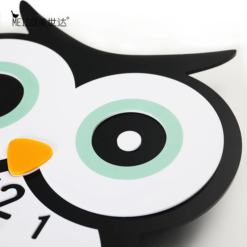 MEISD креативные Мультяшные часы с птицами настенные милые дизайнерские для