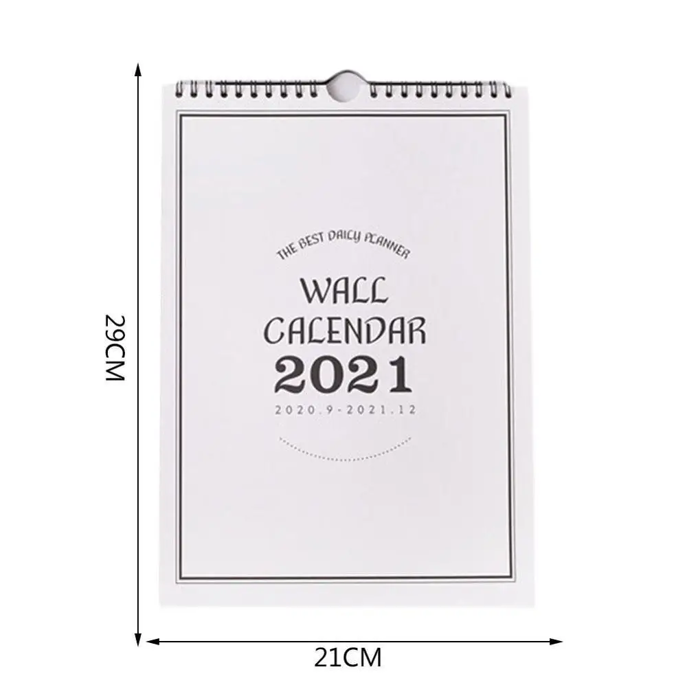

Wall Calendar Plan 2021 Simple Weekly Monthly Planner Planner Office Calendar Agenda Hanging Home Organizer Daily Schedule S2J7