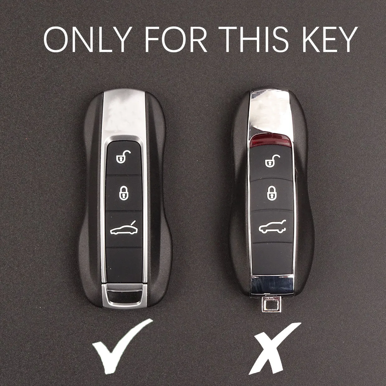 Автомобильный чехол для ключей с дистанционным управлением 3 шт. чехлы Porsche Panamera