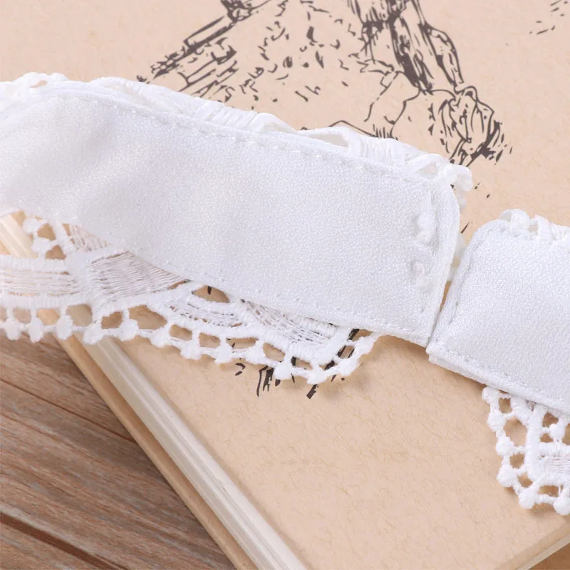 1 шт. модный кружевной свитер с вышивкой элегантный воротник свадебное платье