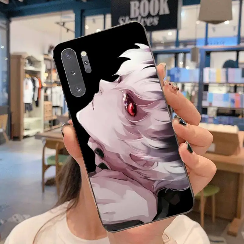 Tokyo Ghoul Trendy Anime Kaneki Ken Soft Phone Case Cover For Samsung Note 7 8 9 10 Lite Plus Galaxy J7 J8 J6 2018 Prime | Мобильные