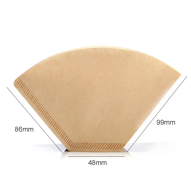 400 шт. экологичный неотбеленный оригинальный деревянный ручная капельная бумага