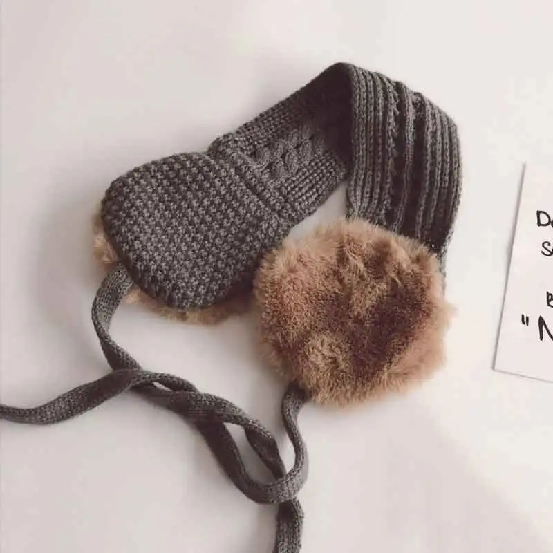 2018 Детский милый галстук теплая вязаная одежда для девочек на осень и зиму