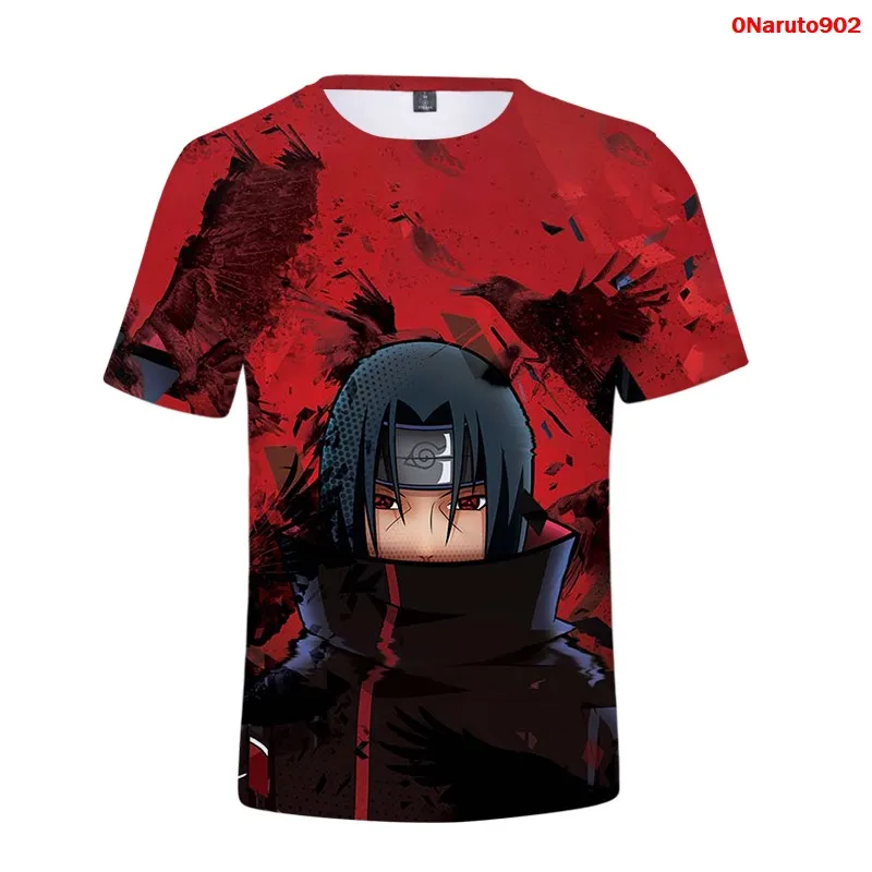 

Summer Tops for Women 2020 Naruto Clothing Harajuku Funny T Shirt Streetwear T-Shirts Short-Sleeve Naruto Printng Anime Tshirt