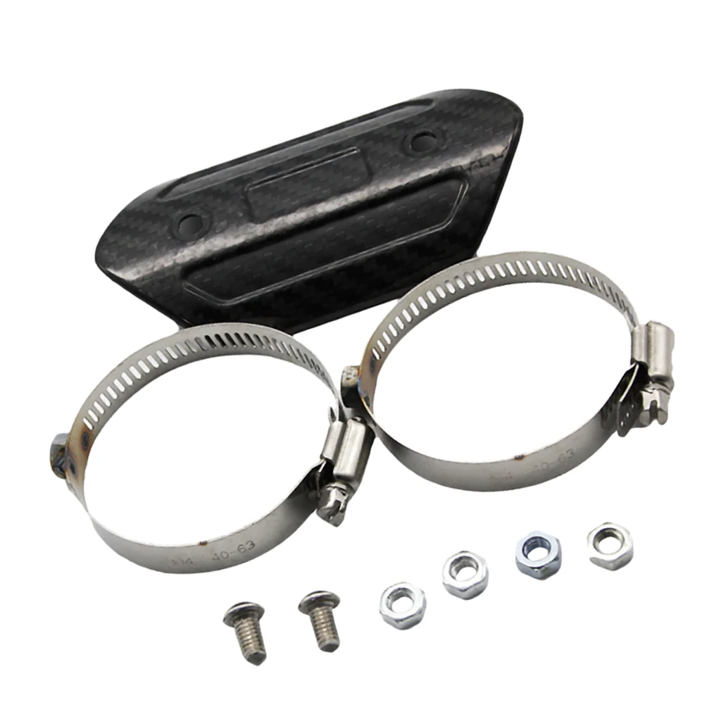 Легкий мотоцикл выхлопной трубы протектор тепловой защиты крышка в сборе |