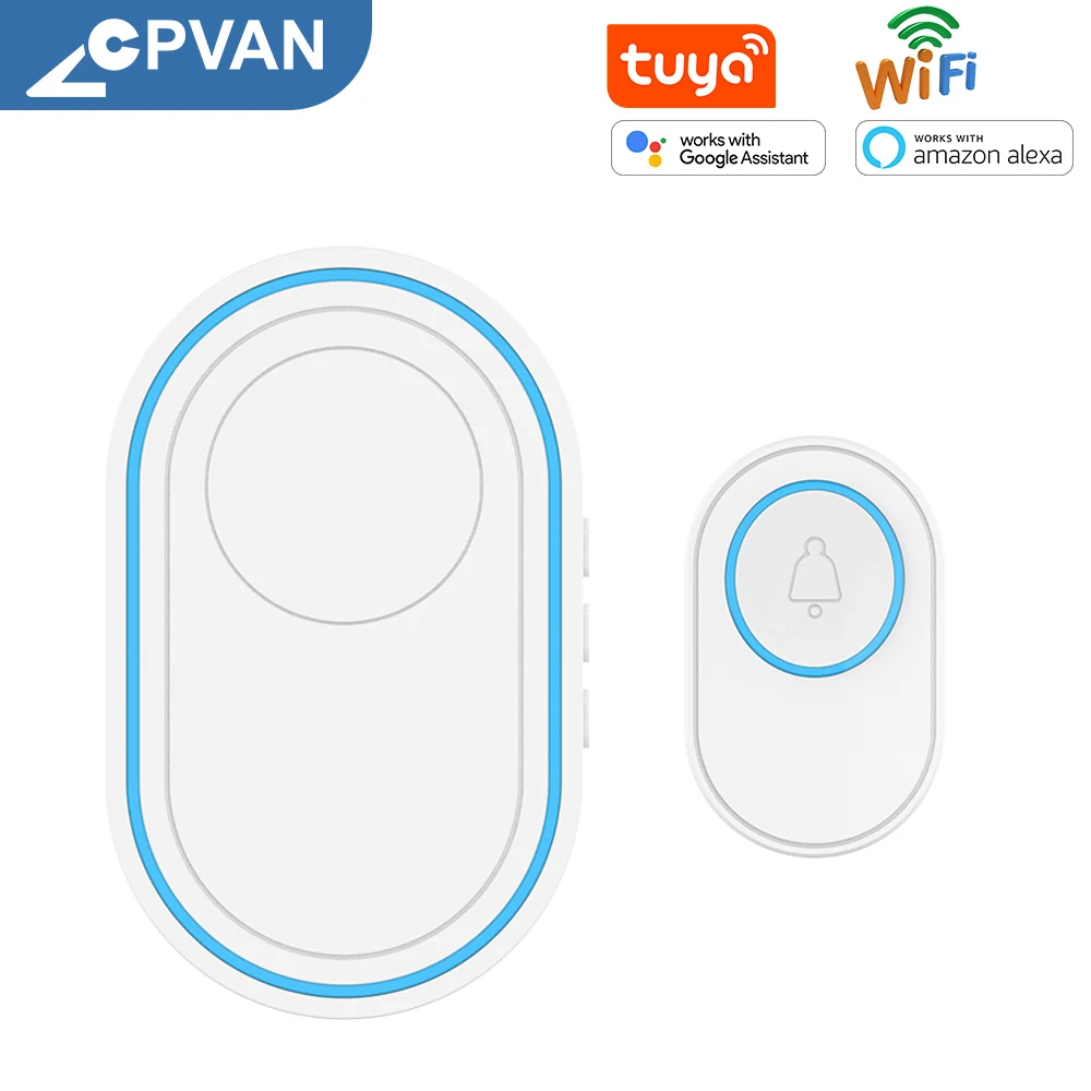 

Дверной звонок CPVAN с Wi-Fi, 433 МГц