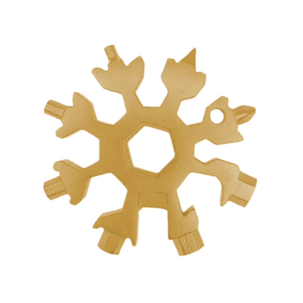 

Stainless 18 In 1 Multi-tool Portable Octagonal Wrench Snowflake shape