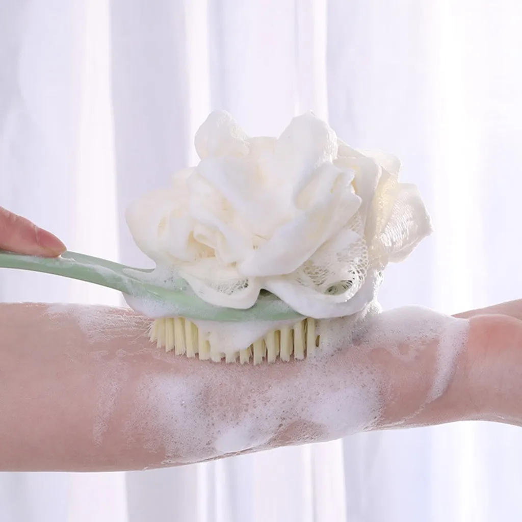 Щетка для тела с длинной ручкой ванной и отшелушивающая щетка душа массажа кожи