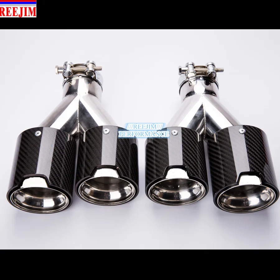 Новый углеродный наконечник для выхлопной трубы M Performance глушителя BMW M3 M5 M6 2 5