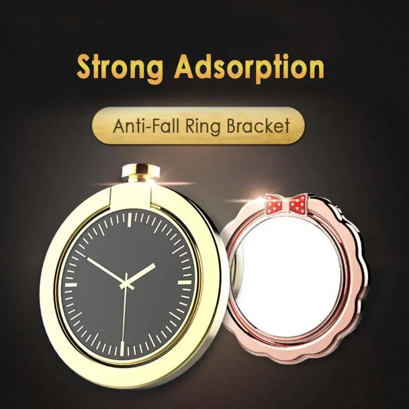 Держатель из сплава с кольцом на палец Роскошный Универсальный дизайн часов