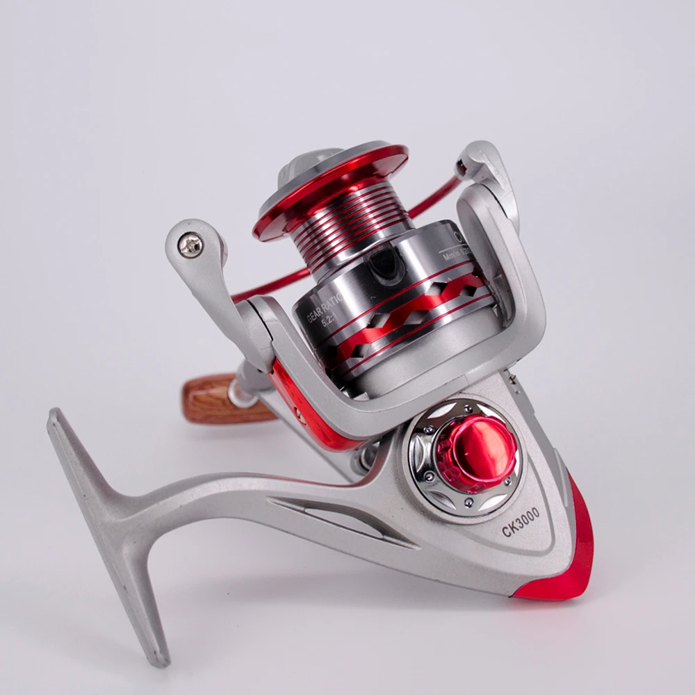 

Fishing Spinning Reel 12+1BB 5.2:1Gear Ratio 1000-7000 Series Saltwater Carp Fishing Reels Metal Front Drag Handle Fishing Wheel