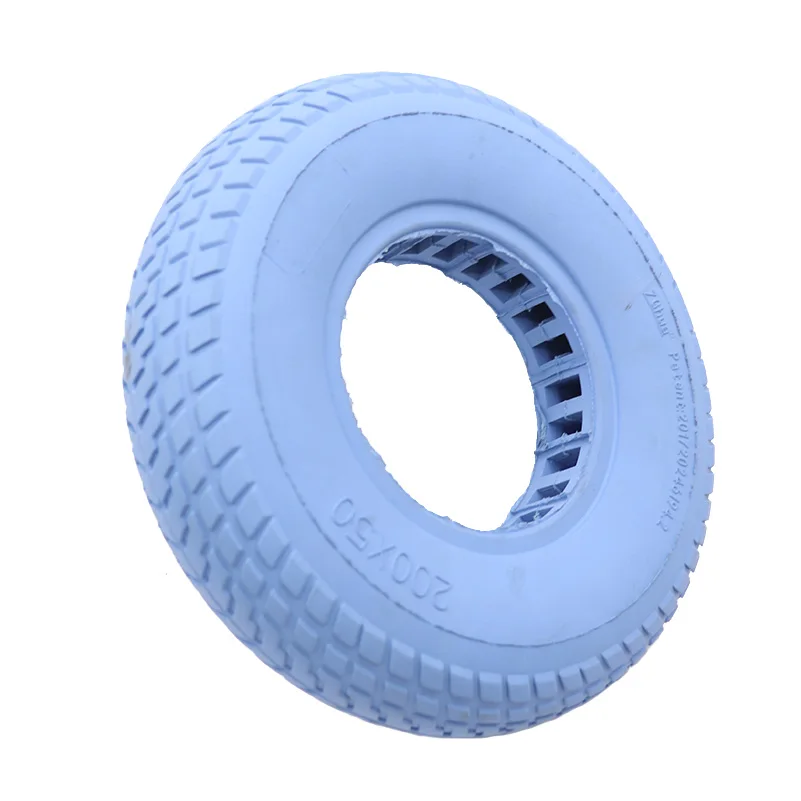 

E Scooter tyre 200x50 Solid tyre blue tire 8x2 for Razor E100 E125 E200 Scooter 200X50 8X2 wheel