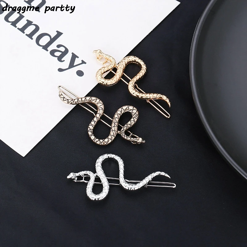 1 шт. заколки для волос в виде змеи |