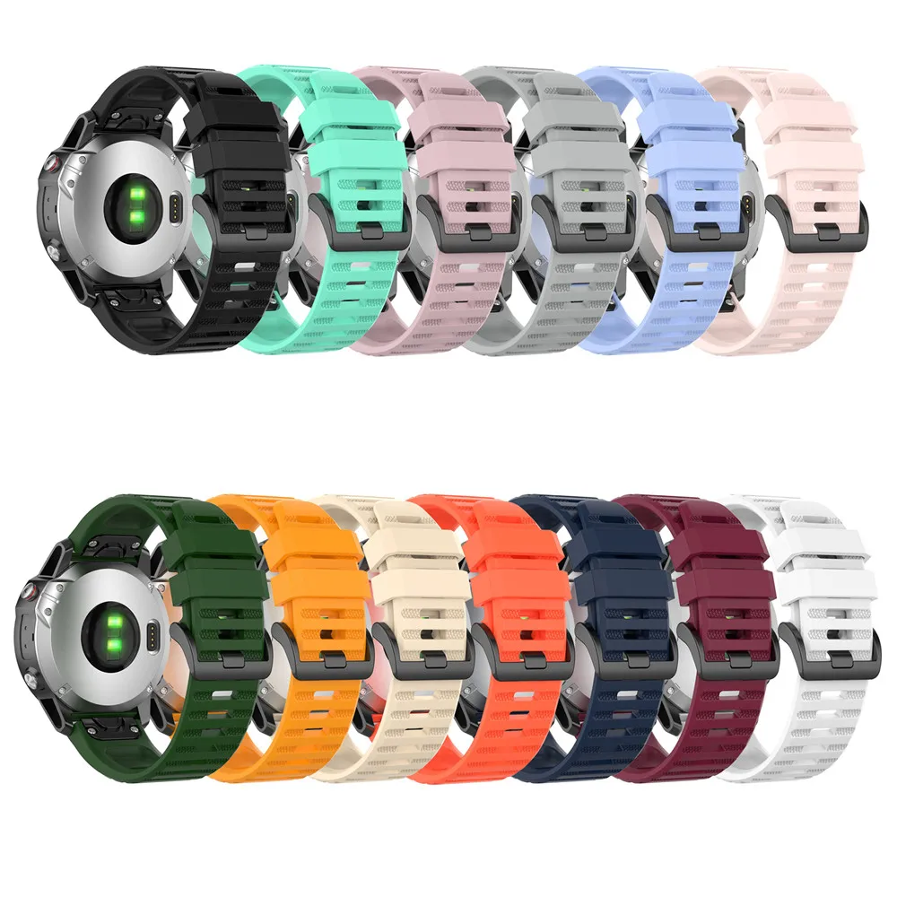 

Ремешок 22 мм для Garmin Approach s62/Fenix 6 GPS /Fenix 5 plus /Forerunner935 /Forerunner945 /quatix5/ремешок для часов