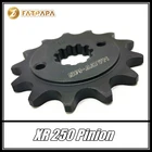 Для HONDA XR250 XR 250 аксессуары для мотоциклов передняя шина цепная шестерня 13T