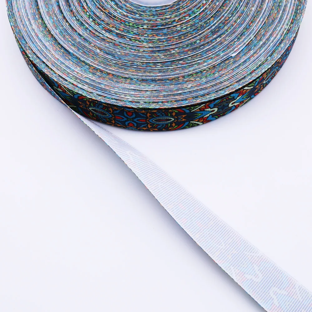8YD 25mm theme Grosgrain Ribbons Handmade DIY Headwear accessories wedding decoration packaging gifts DD-054 | Дом и сад