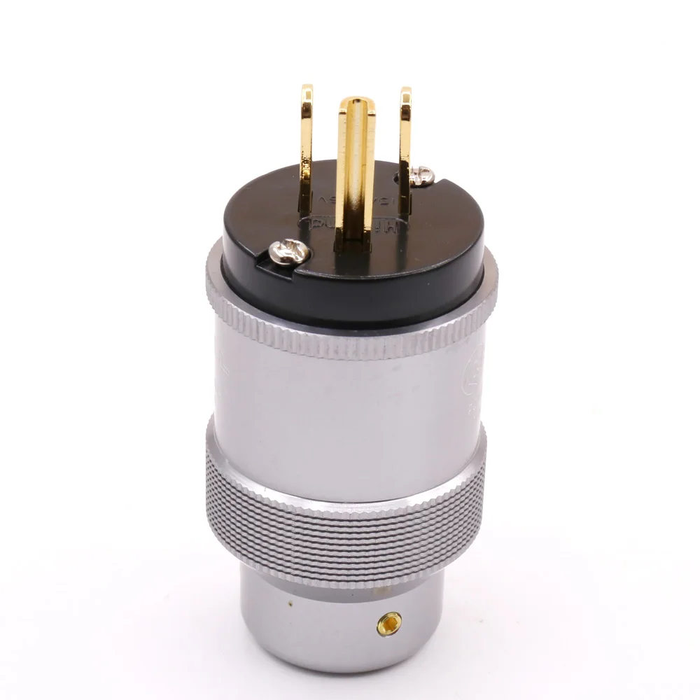 Hi-End krella позолоченный штекер питания США аудиоразъем HiFi шнур переменного тока