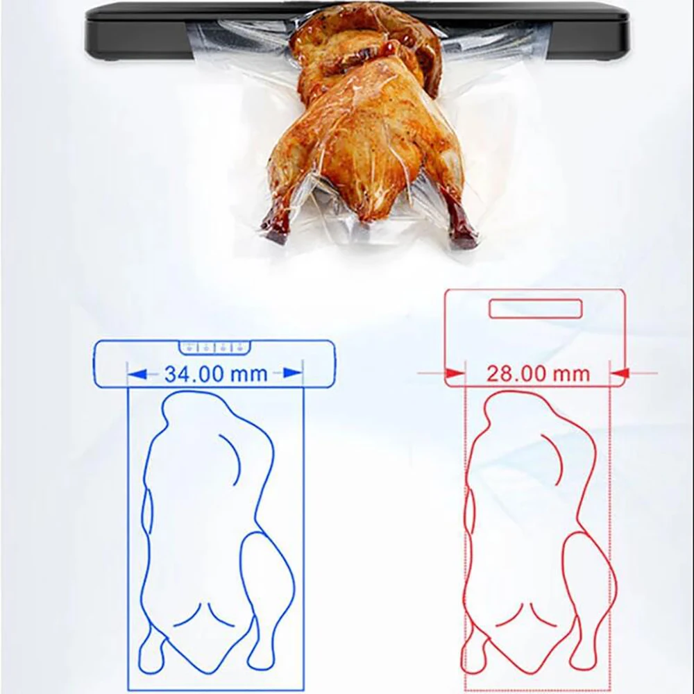 2021 new household automatic kitchen appliances food vacuum sealer machine for keeping food fresh electric vacuum sealer machine free global shipping