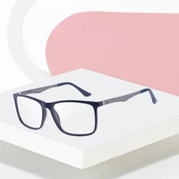 tr90 men prescription glasses retro reading colored computer clear sight optical transparent myopia glasses