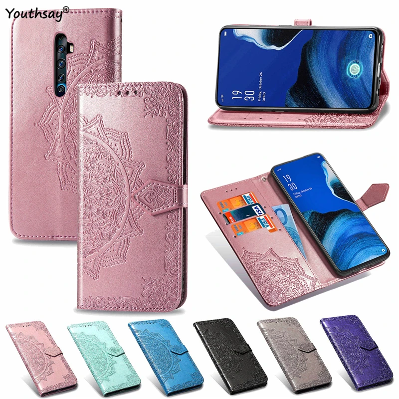 Силиконовый чехол для Oppo Reno2 Z роскошный тканевый 3D модный кожаный телефона