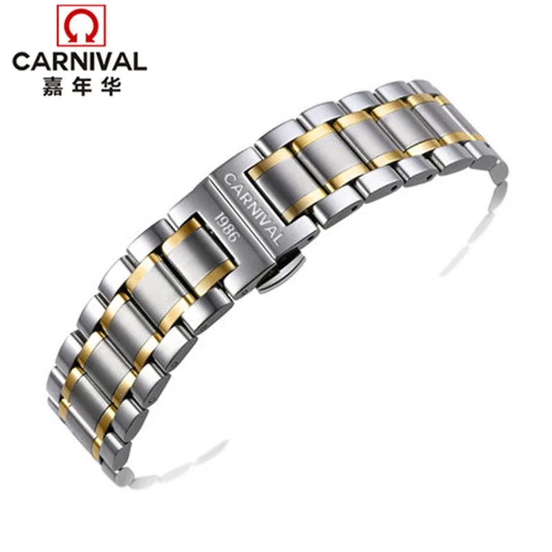 Карнавальный бренд 20 мм оригинальный ремешок для часов из нержавеющей стали