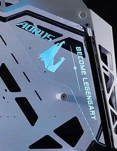 AORUS Cougar Conqueror шасси Modefied прозрачное шасси Sideboard перегородка Радужный цвет прозрачный сервант accpet Пользовательские DIY картина - Цвет лезвия: AORUS