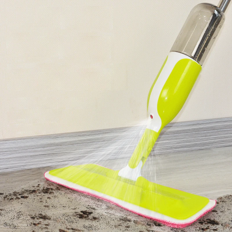 

Hands-free Mop Flat Mop Spray Mop Broom Floor Flat Mop Household Cleaning Tool Household Reusable Microfiber Mat Lazy Mop