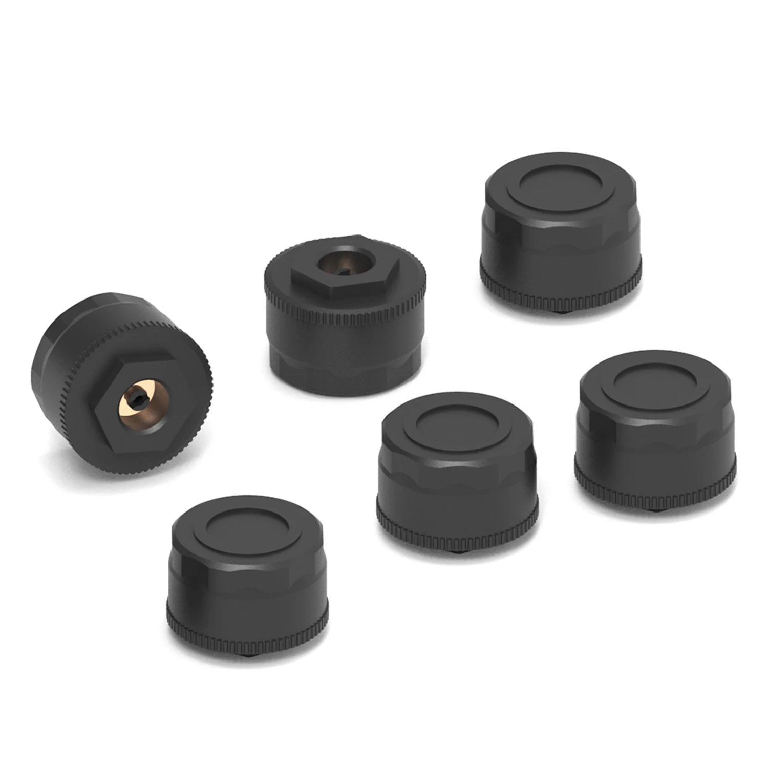 Солнечная энергия TPMS система контроля давления в шинах RV Truck 6 внешние датчики для