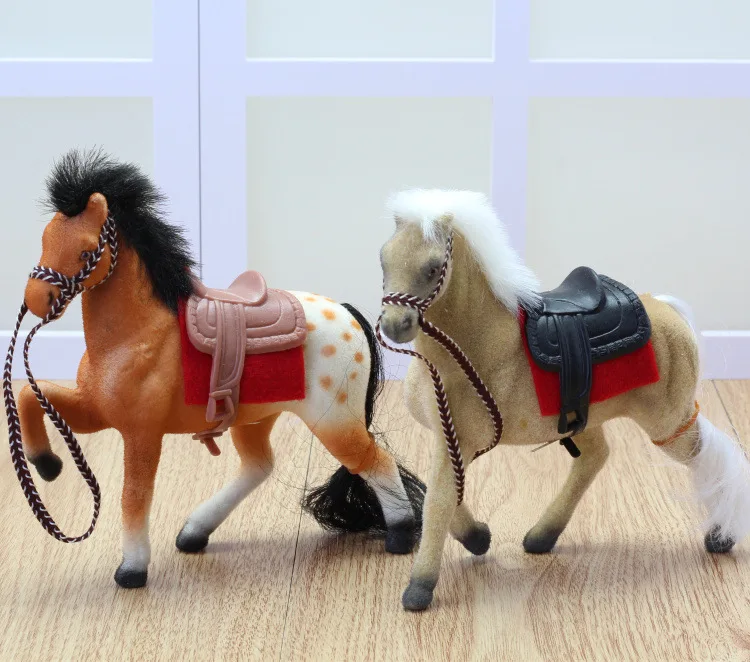 Кукла Игрушка Лошадка с куклой принцесса езда лошадь игрушка DIY куклы части езды