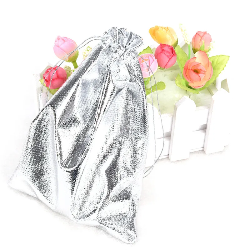 

Velvet bag Drawable Organza Pouch 10pcs Adjustable Jewelry Packing Drawstring Christmas Wedding Gift Jewelry Bag