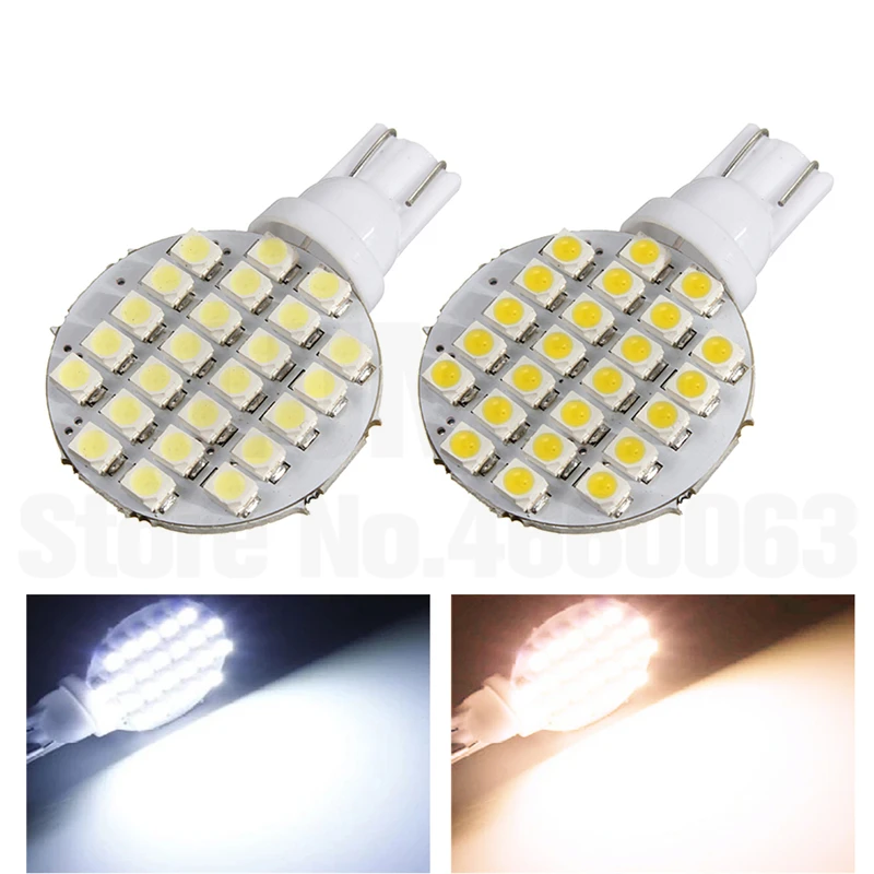 

1pcs T10 Non-Polarity LED 194 W5W 24 LED 501 1210 SMD Car Auto Turn Side License Plate Light Marker Lamp Bulb DC12V