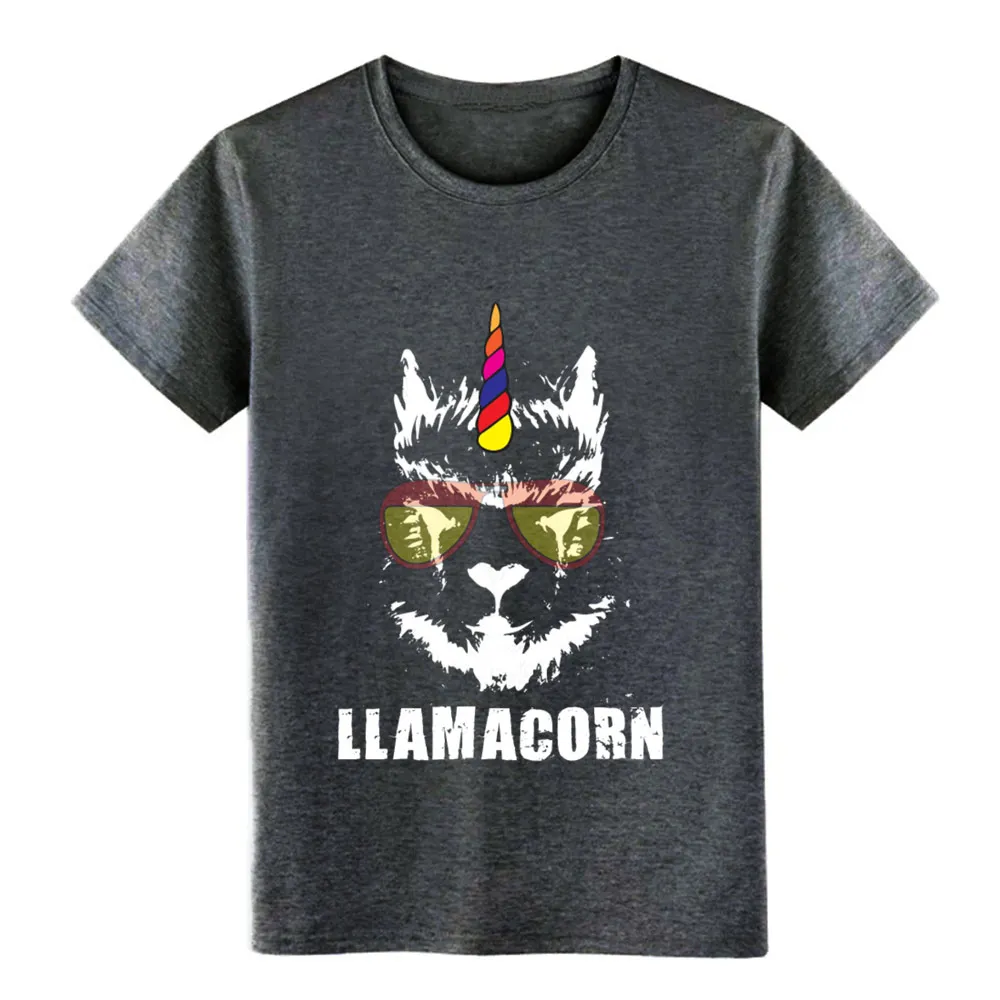 Llamacorn Единорог Альпака лама лицо солнцезащитные очки Футболка Мужская