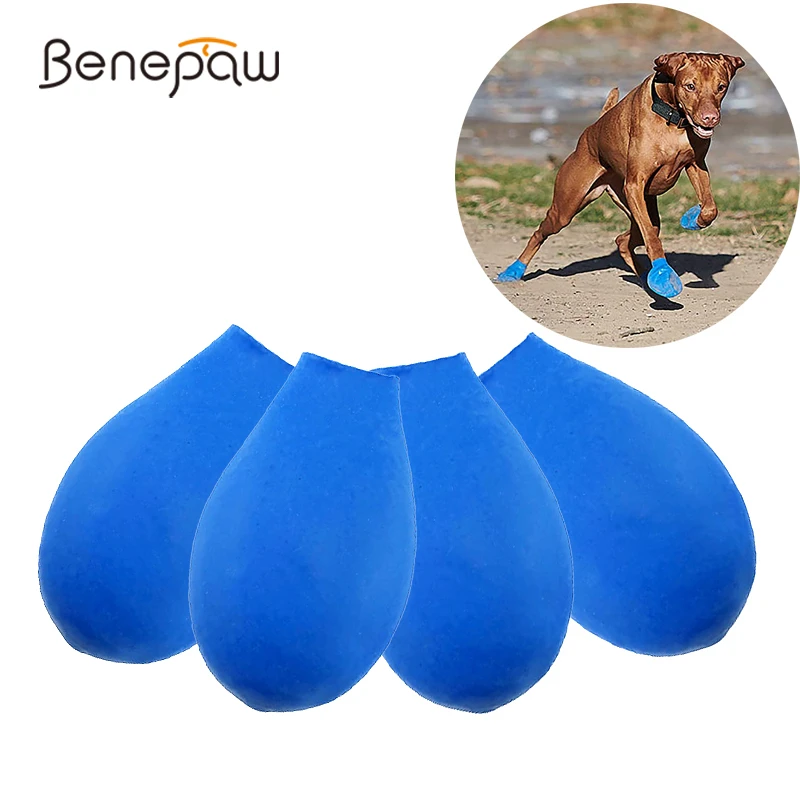 Всесезонные мягкие ботинки для собак Benepaw водонепроницаемые резиновые питомцев