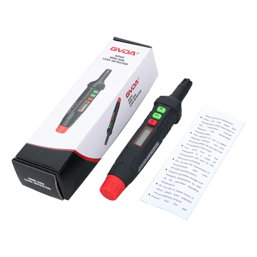 Детектор Природного Газа GVDA анализатор горючих газов перьевого типа монитор