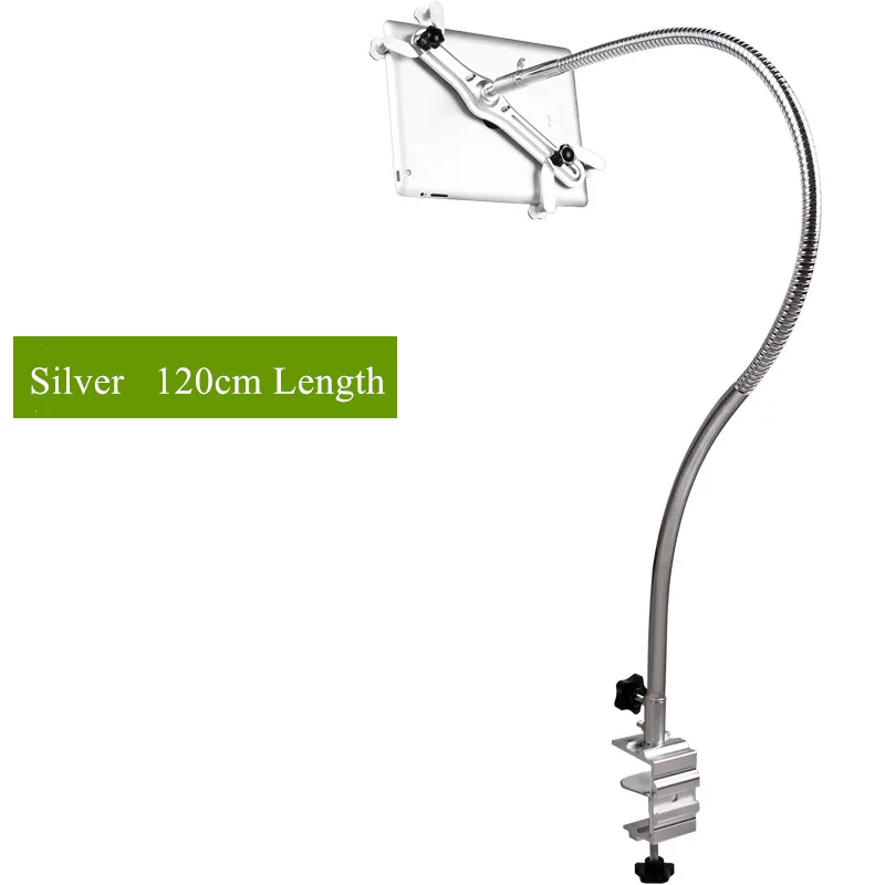 

Flexible Arm 120cm 4-11 inch Smartphone/Tablet Holder Universal Rotation Bed Table Lazy Stand for iPad Air 1 2 3