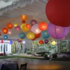 Бумажный фонарь s 15202530 см, Круглый абажур, фотобумажный фонарь, белая упаковка из 12 бумажных ламп