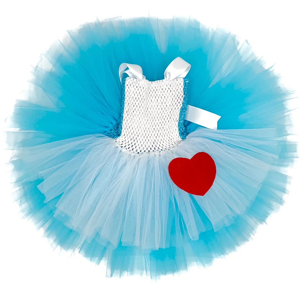 Платье принцессы Алисы Платье-пачка для маленьких девочек Платья праздников и