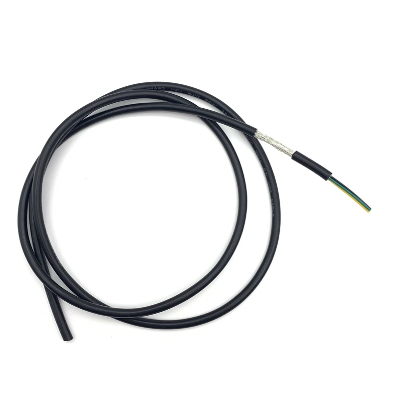 1 метр 24AWG UL2464 экранированный сигнальный кабель 2 4 6 8 ядер ПВХ изолированный канал