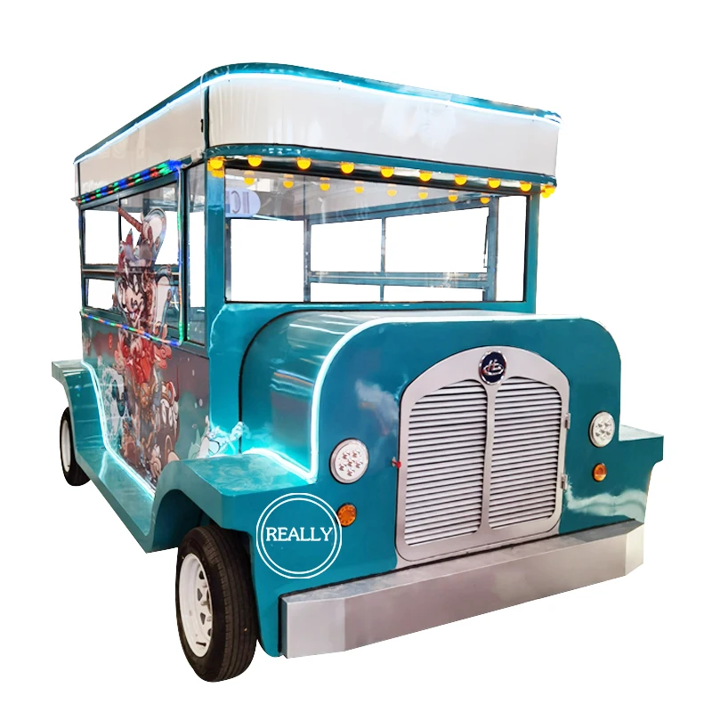

Новый мобильный грузовик для фаст-фуда для продажи закусок пиццы смузи барбекю хот-догов кофе мороженого торговая тележка