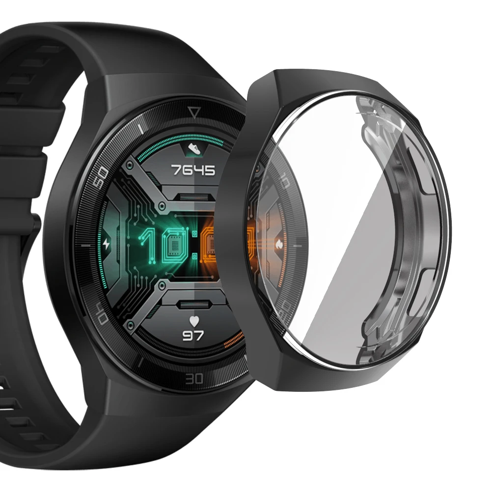Чехол для Huawei Watch GT2e Мягкий защитный чехол из ТПУ часов бампер рамка GT 2e