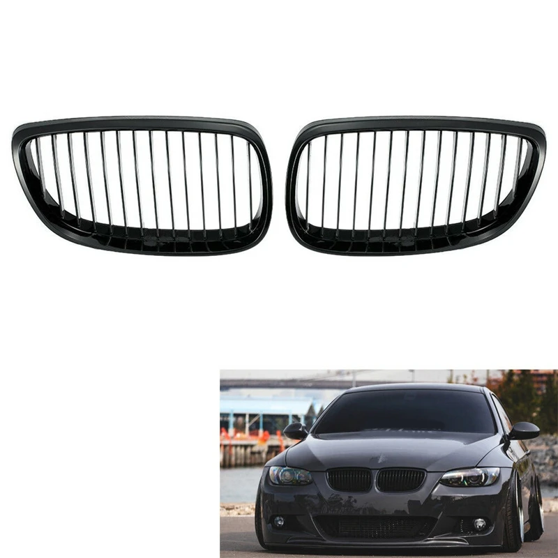 Топ! глянцевая черная решетка вытяжки для BMW E92 E93 328I 328Xi 335I 3 Series M3 2007 2010| |