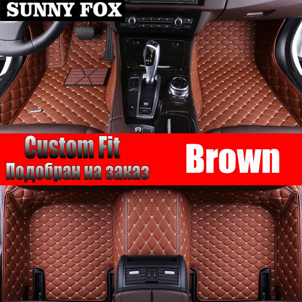 Sunny Fox автомобильные коврики для Kia Rio K2 Spectra Cerato Forte K5 Optima K3 KX3 Sportage kx5 Sorento 5D