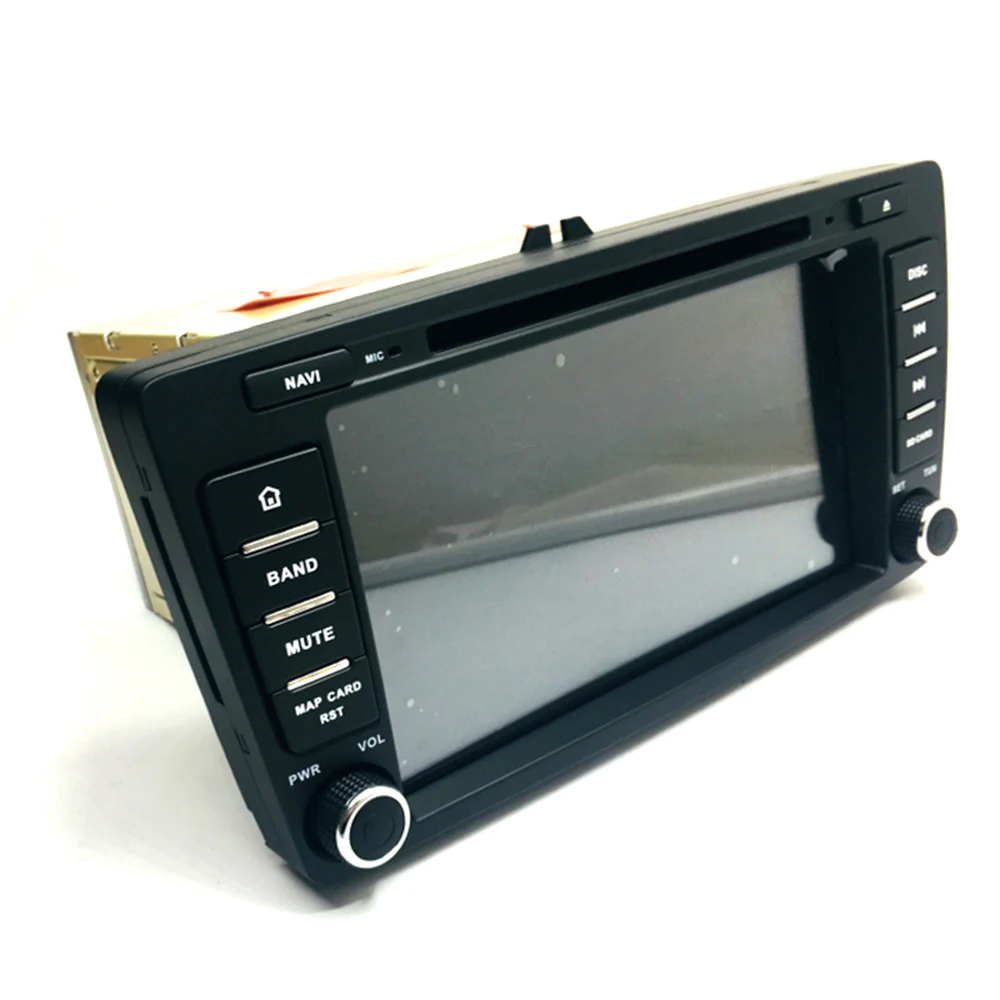 Автомобильный мультимедийный плеер стерео GPS DVD Радио Навигация Android экран для Skoda