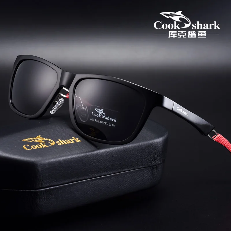 

Солнцезащитные очки Cook Shark Мужские поляризационные, для вождения, 2020